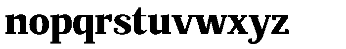 Mundale Black Font LOWERCASE