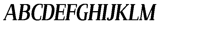 Mundale Bold Condensed Slant Font UPPERCASE