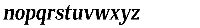 Mundale Bold Condensed Slant Font LOWERCASE