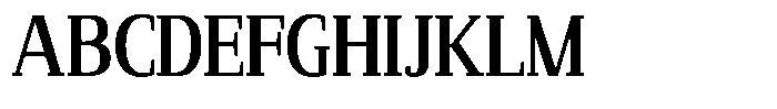 Mundale Bold Condensed Font UPPERCASE