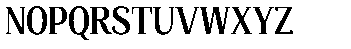Mundale Bold Condensed Font UPPERCASE