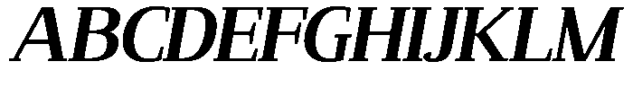 Mundale Bold Expanded Slant Font UPPERCASE