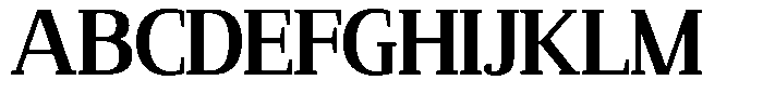 Mundale Bold Semi Expanded Font UPPERCASE