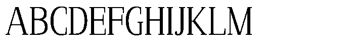 Mundale Condensed Font UPPERCASE