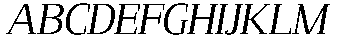 Mundale Expanded Slant Font UPPERCASE