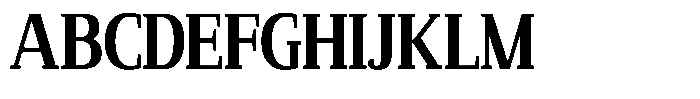 Mundale Extra Bold Condensed Font UPPERCASE