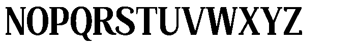 Mundale Extra Bold Condensed Font UPPERCASE