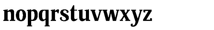 Mundale Extra Bold Condensed Font LOWERCASE