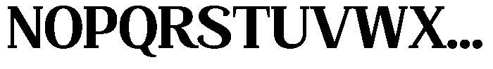Mundale Extra Bold Semi Expanded Font UPPERCASE