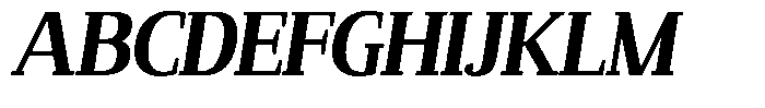 Mundale Extra Bold Slant Font UPPERCASE