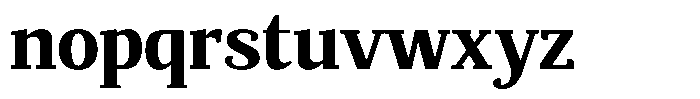 Mundale Extra Bold Font LOWERCASE