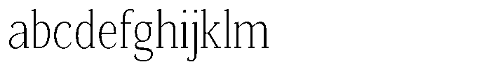 Mundale Extra Light Condensed FONT