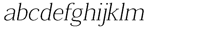 Mundale Extra Light Expanded Slant FONT