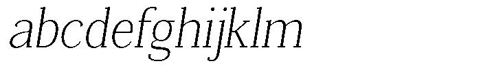 Mundale Extra Light Slant FONT