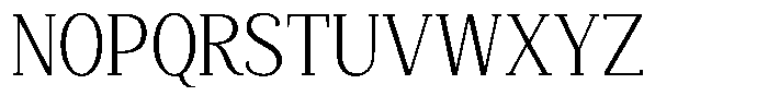 Mundale Light Semi Condensed Font UPPERCASE