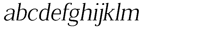 Mundale Light Semi Expanded Slant FONT