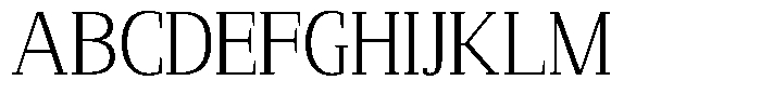 Mundale Light Font UPPERCASE