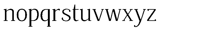 Mundale Light Font LOWERCASE
