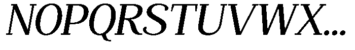 Mundale Medium Expanded Slant Font UPPERCASE