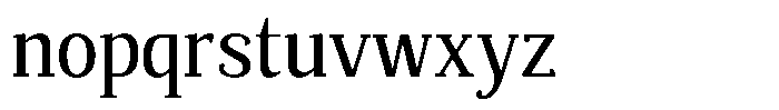 Mundale Medium Semi Condensed Font LOWERCASE