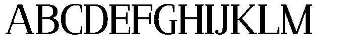 Mundale Medium Semi Expanded Font UPPERCASE