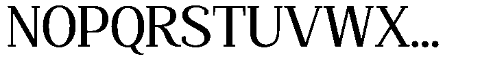Mundale Medium Semi Expanded Font UPPERCASE