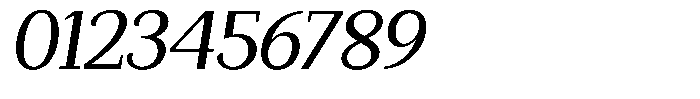 Mundale Medium Slant Font OTHER CHARS