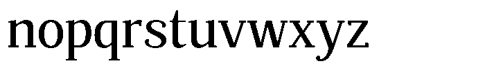 Mundale Medium Font LOWERCASE