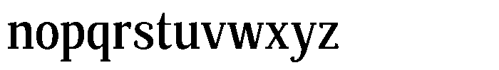 Mundale Semi Bold Condensed Font LOWERCASE