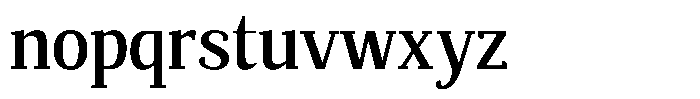 Mundale Semi Bold Semi Condensed Font LOWERCASE
