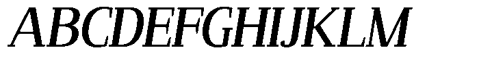 Mundale Semi Bold Slant Font UPPERCASE