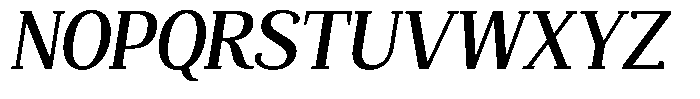 Mundale Semi Bold Slant Font UPPERCASE
