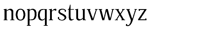 Mundale Semi Condensed Font LOWERCASE