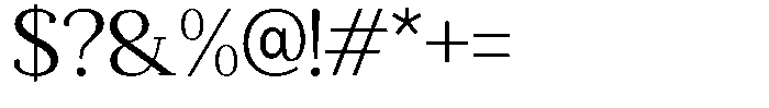 Mundale Semi Expanded Font OTHER CHARS