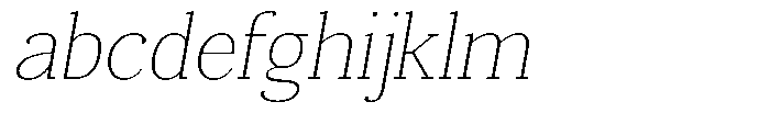 Mundale Thin Expanded Slant FONT