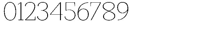 Mundale Thin Expanded Font OTHER CHARS