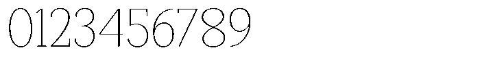 Mundale Thin Semi Condensed Font OTHER CHARS