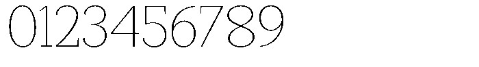 Mundale Thin Semi Expanded Font OTHER CHARS