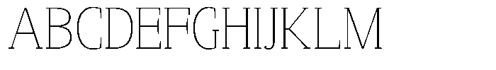 Mundale Thin Font UPPERCASE
