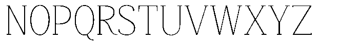Mundale Thin Font UPPERCASE