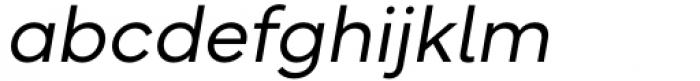 Mundial Light Italic Font LOWERCASE