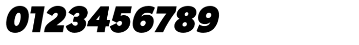 Mundial Narrow Extra Black Italic Font OTHER CHARS