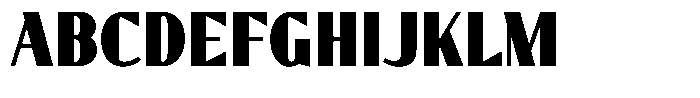 Mundo Grafico Denso Regular Font UPPERCASE