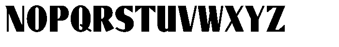 Mundo Grafico Denso Regular Font UPPERCASE