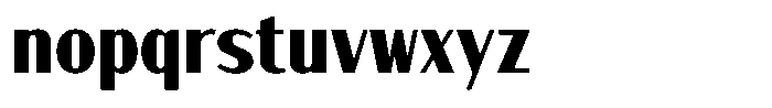 Mundo Grafico Denso Regular Font LOWERCASE