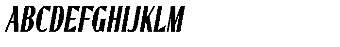 Mundo Grafico Fino Italic Font UPPERCASE