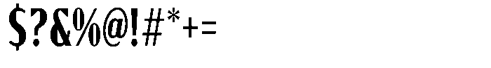 Mundo Grafico Fino Regular Font OTHER CHARS