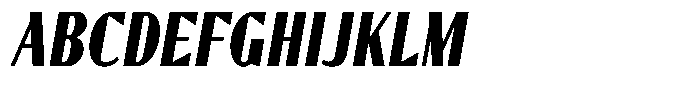 Mundo Grafico Italic Font UPPERCASE