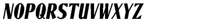 Mundo Grafico Italic Font UPPERCASE