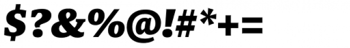Mundo Serif Black Italic Font OTHER CHARS